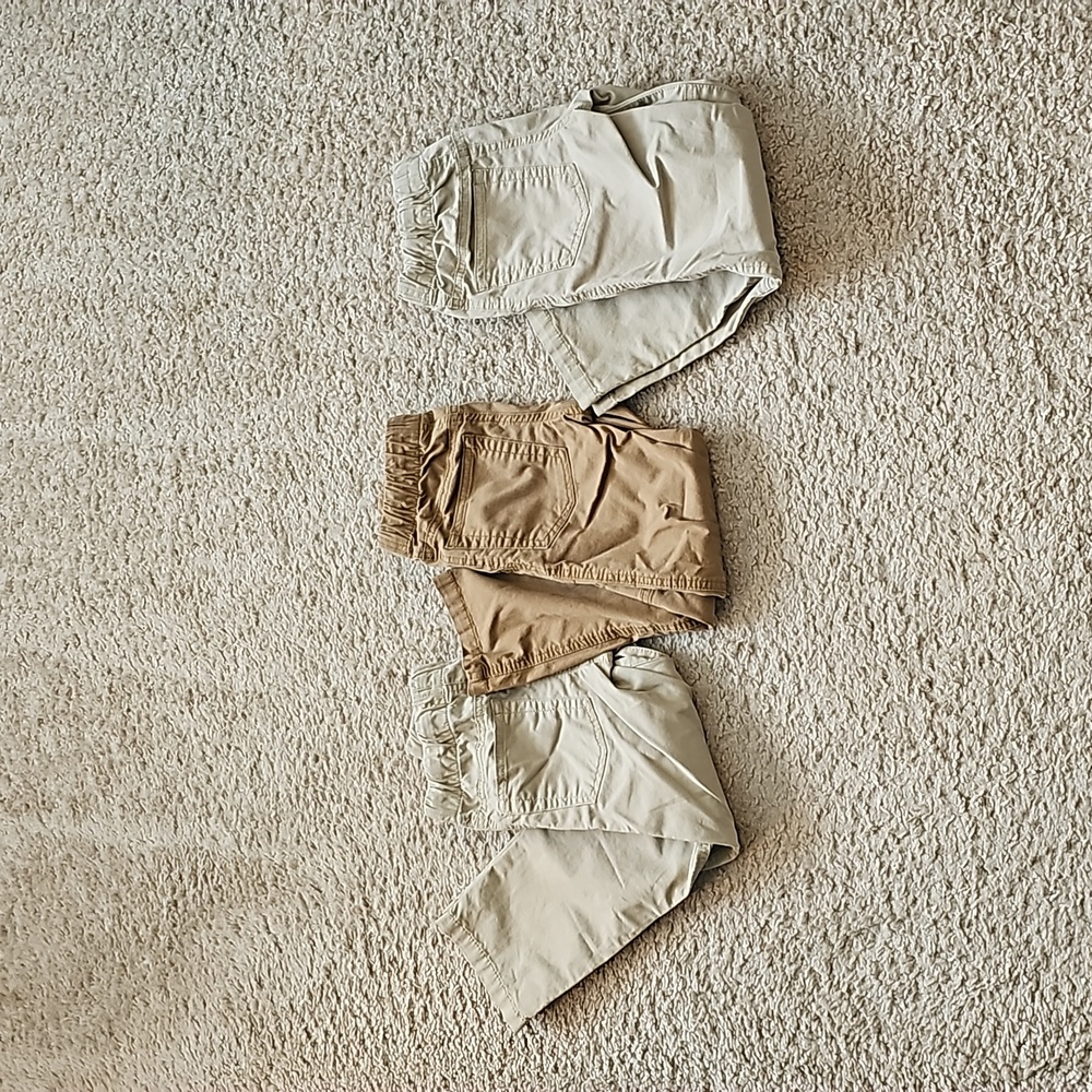 Boys size 5 khaki pants bundle